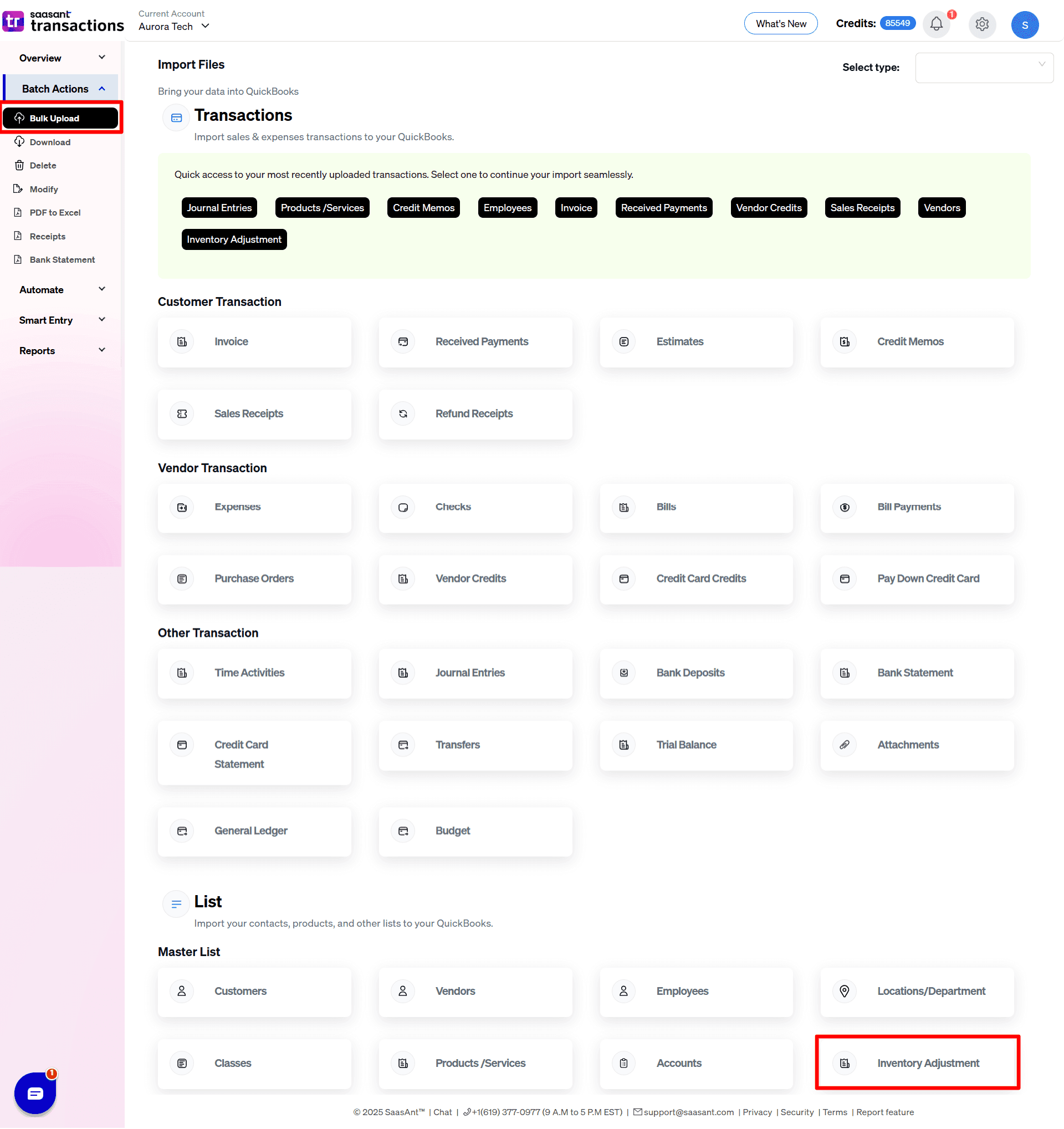 Bulk Upload Inventory Adjustment - Saasant Transactions.png
