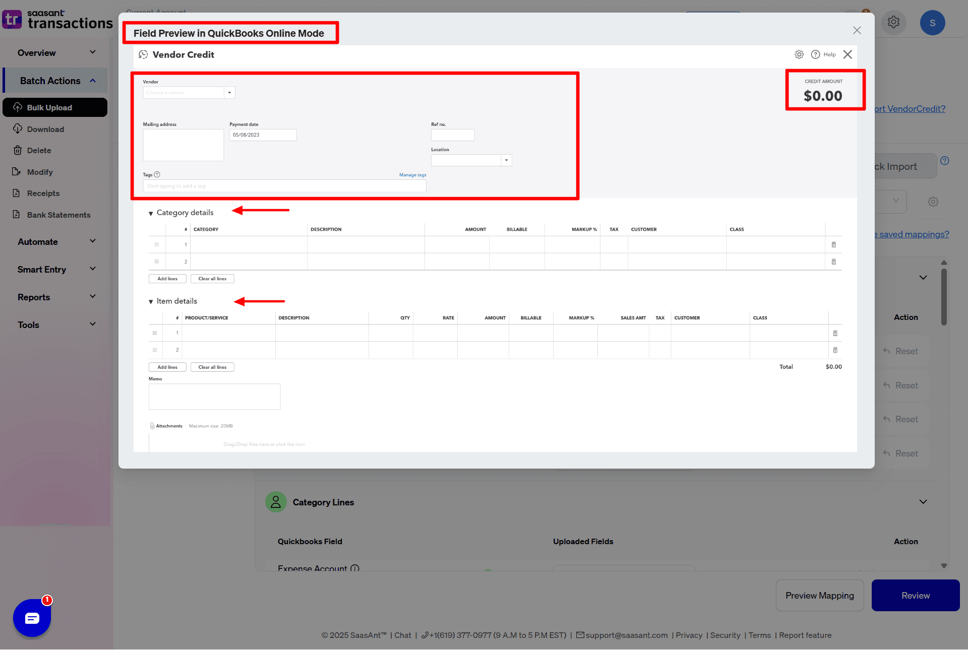 Preview Vendor Credits - SaasAnt Transactions Online.png