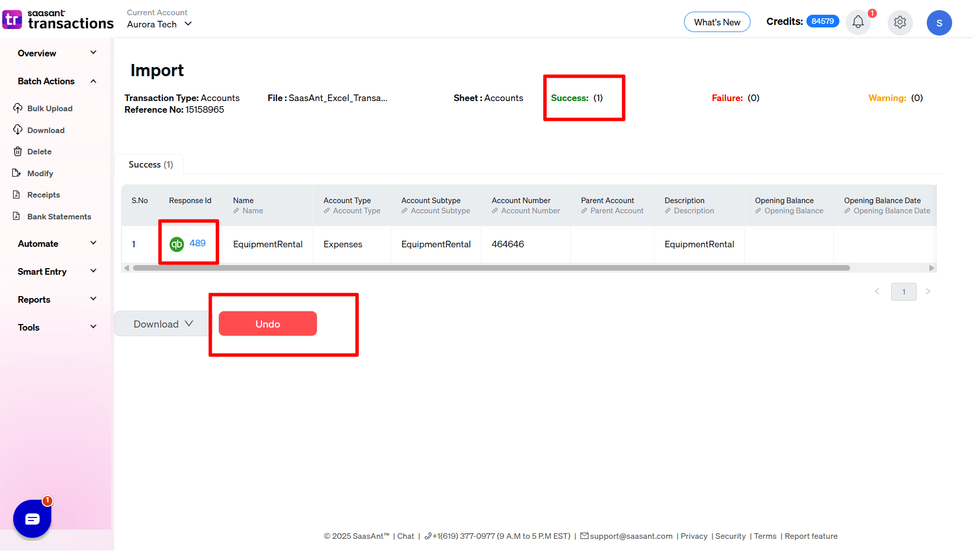 Final Success Chart of Accounts - SaasAnt Transactions Online.png