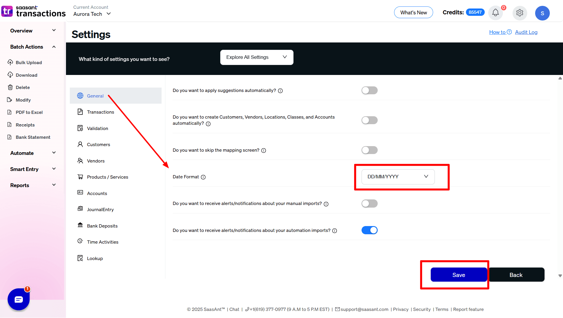 Date Settings - SaasAnt Transactions Online.png