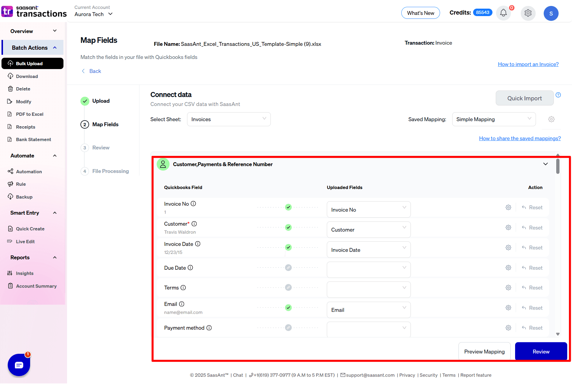 Mappings - SaasAnt Transactions Online.png