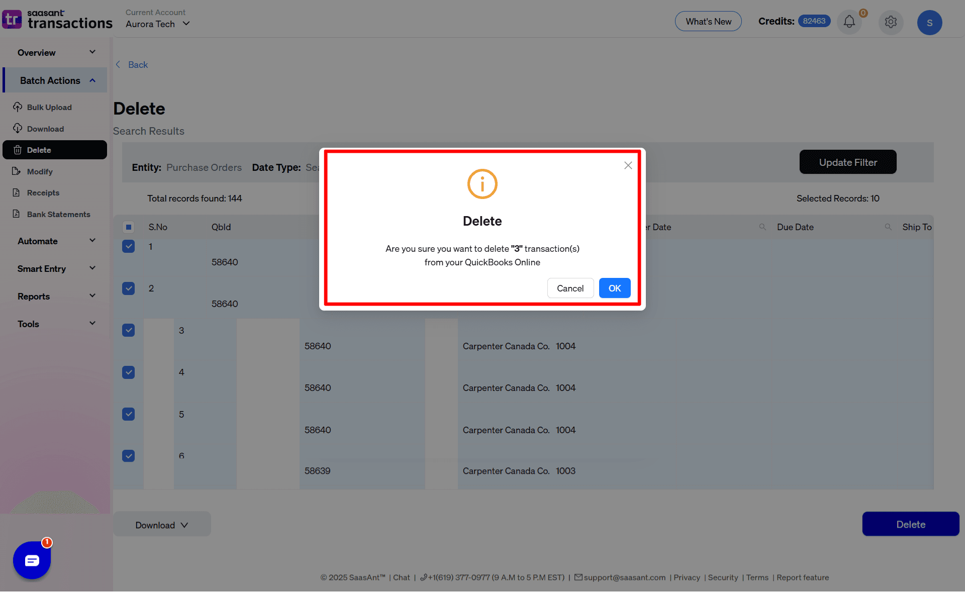 Delete Popup - SaasAnt Transactions Online.png