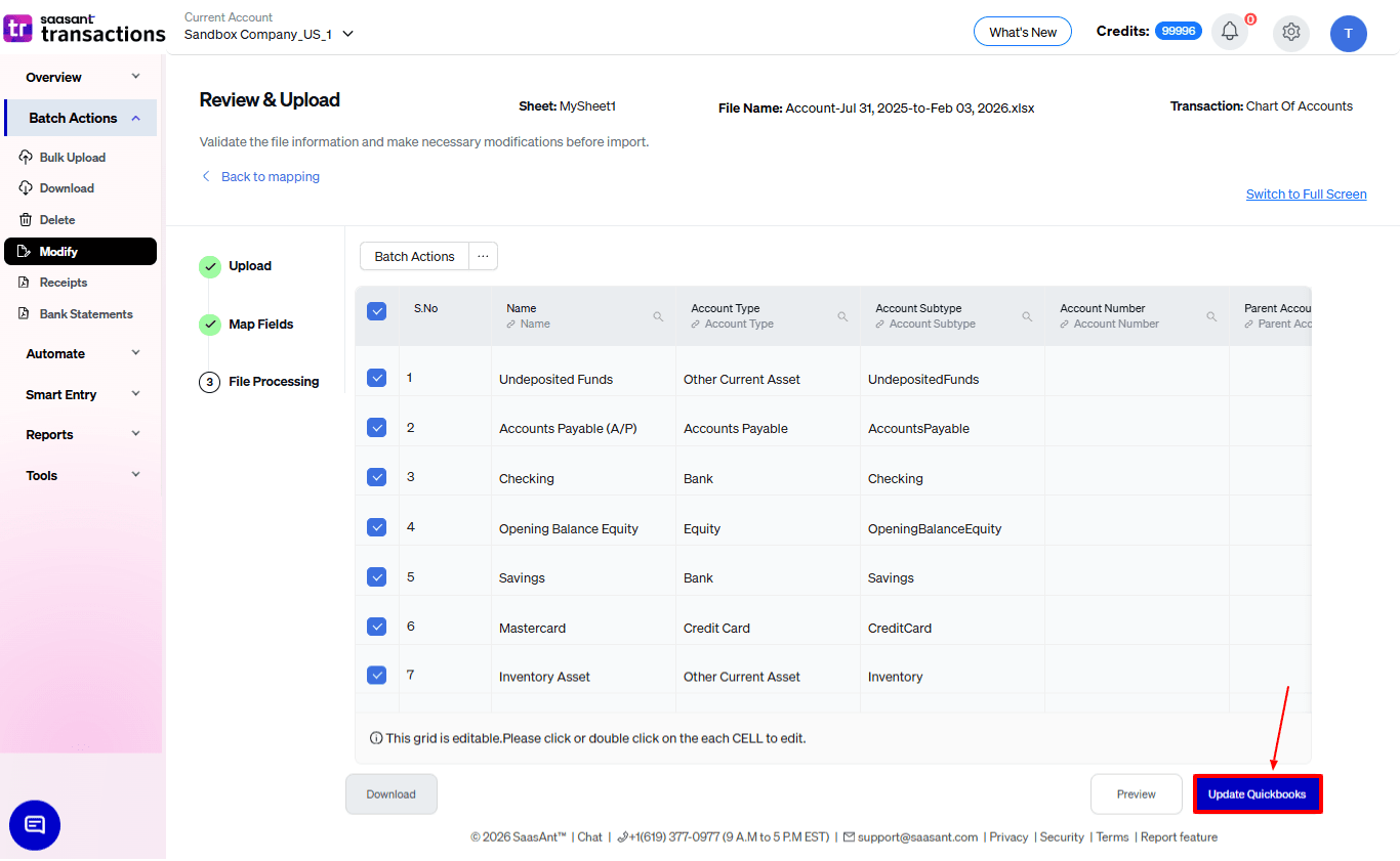 Upload Modify Chart of Accounts - SaasAnt Transactions.png