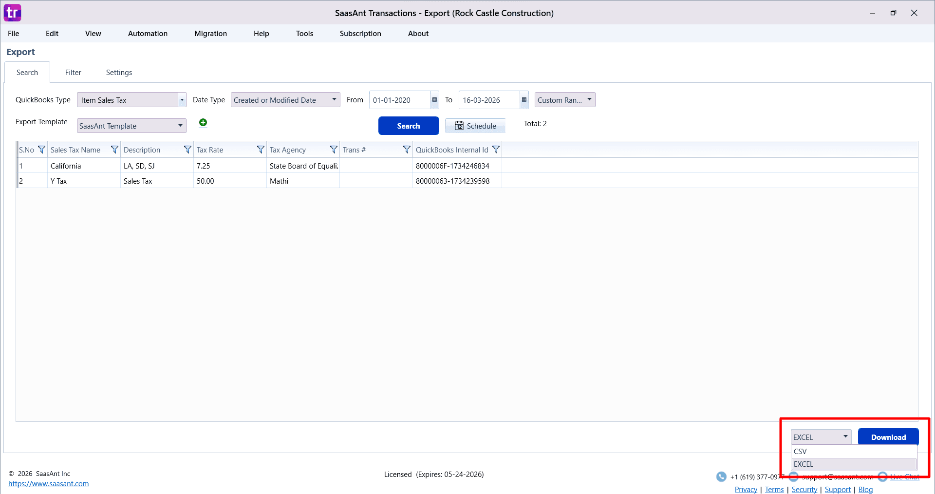 Sales Tax Group - Download Excel r CSV.png