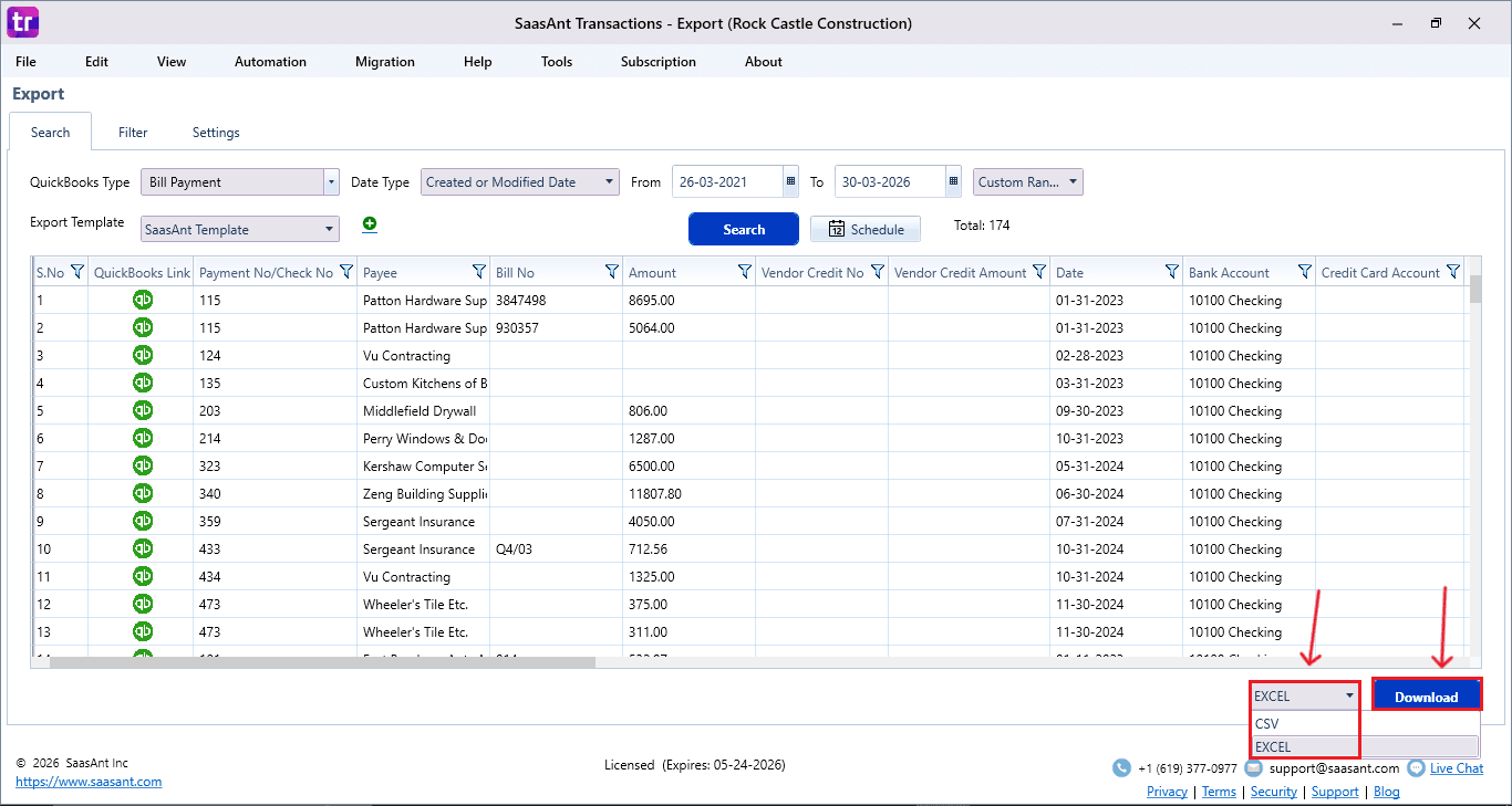 Download Excel or CSV - Bill Payments.PNG