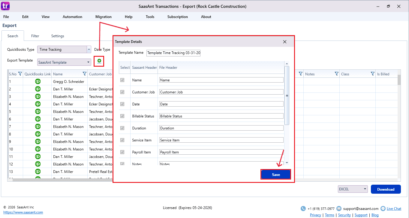 Add Template for Time Tracking.PNG