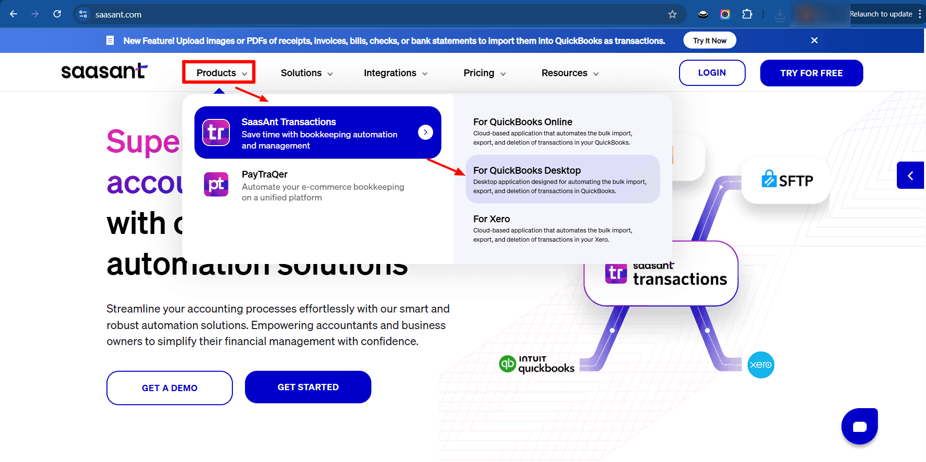 SaasAnt Home Page- SaasAnt Trasnactions Desktop.png