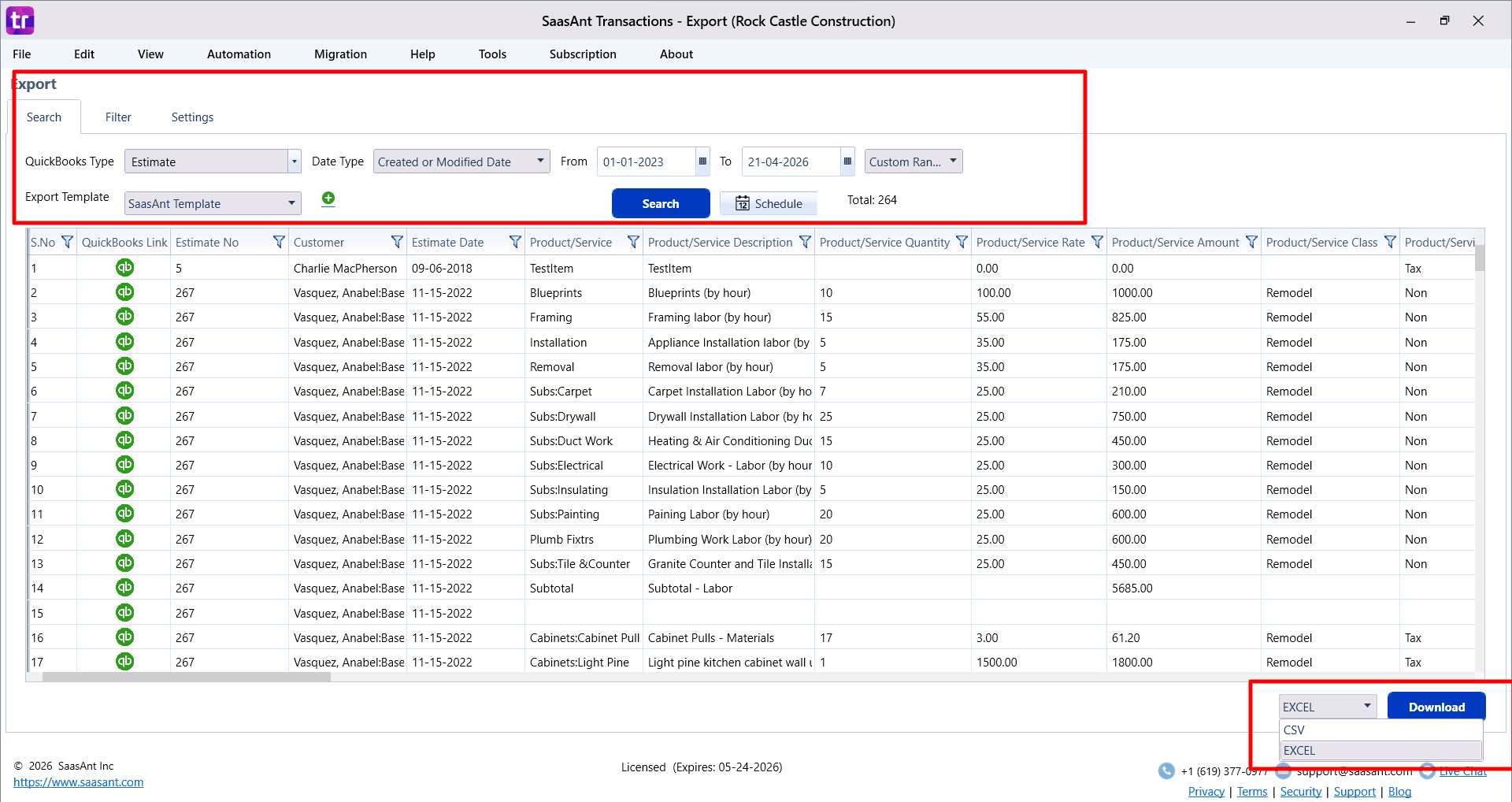 Download Estimates in Excel or Csv Files.png