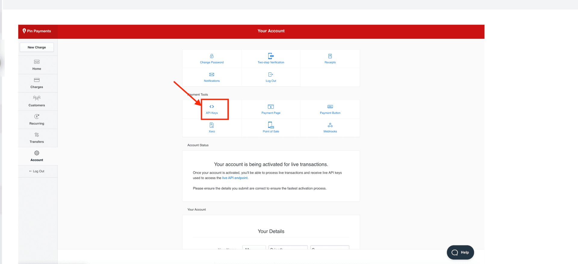 Pin Payments Select API Key.png