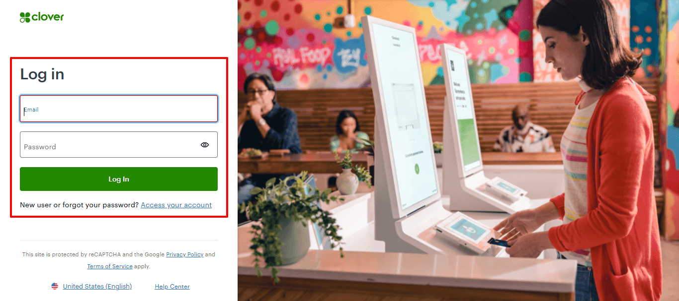Clover Login.png