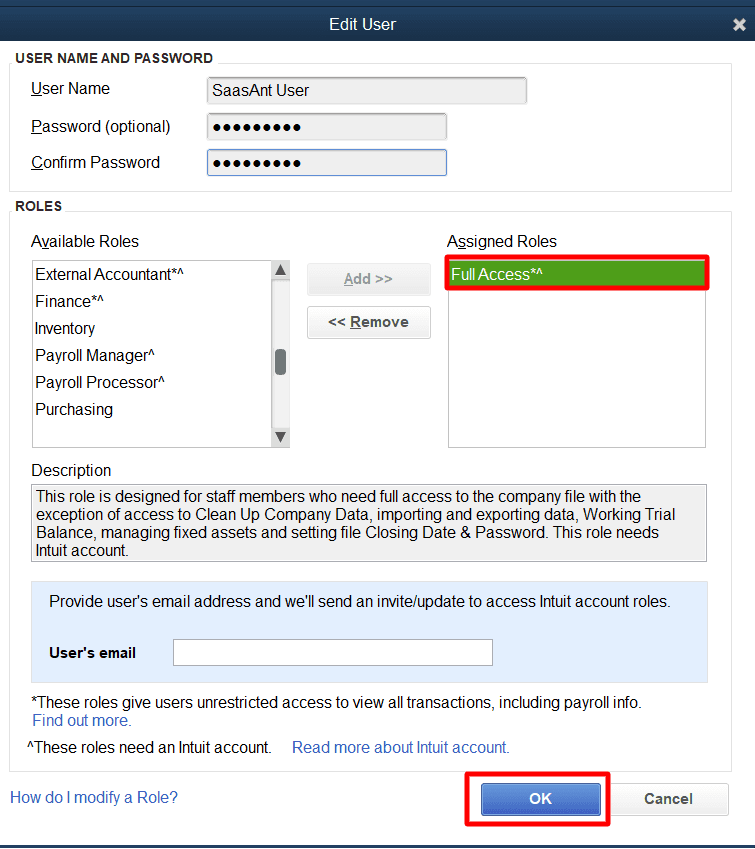Create a New Password