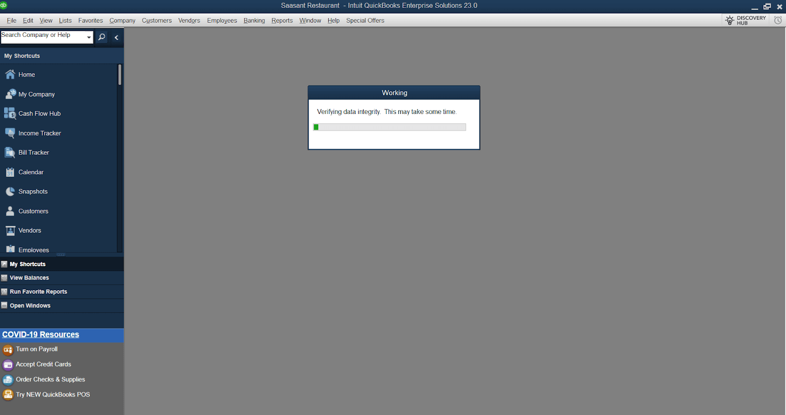 Close all the opened windows and background apps if running.