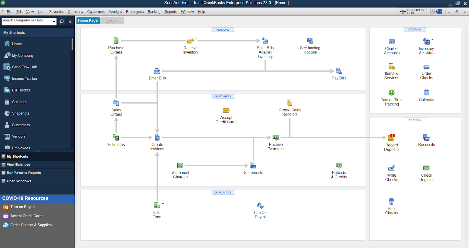 Launch QuickBooks Desktop