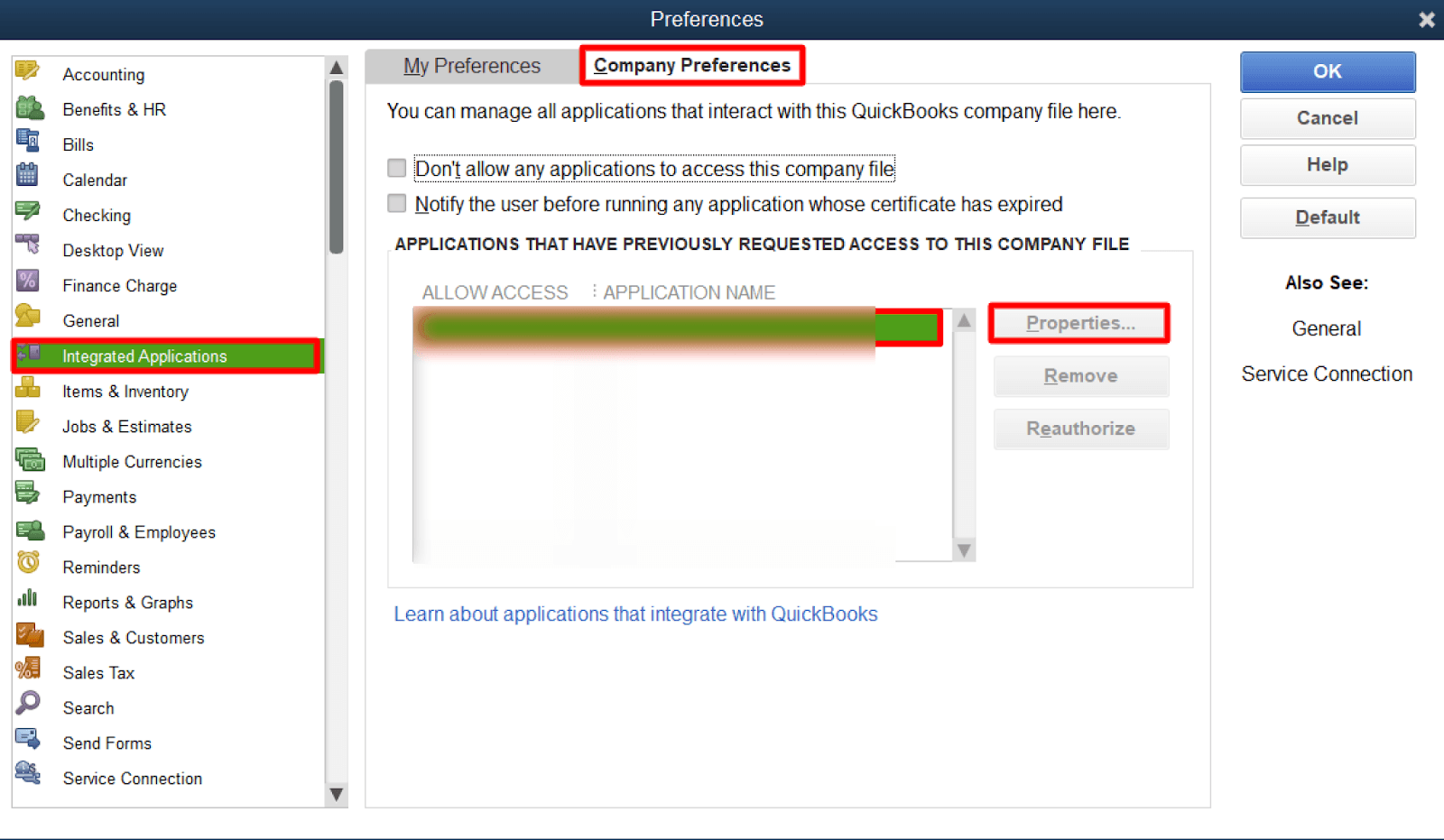 Configure Web Connector to Run When QuickBooks is Closed