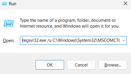 Unregister the .DLL File