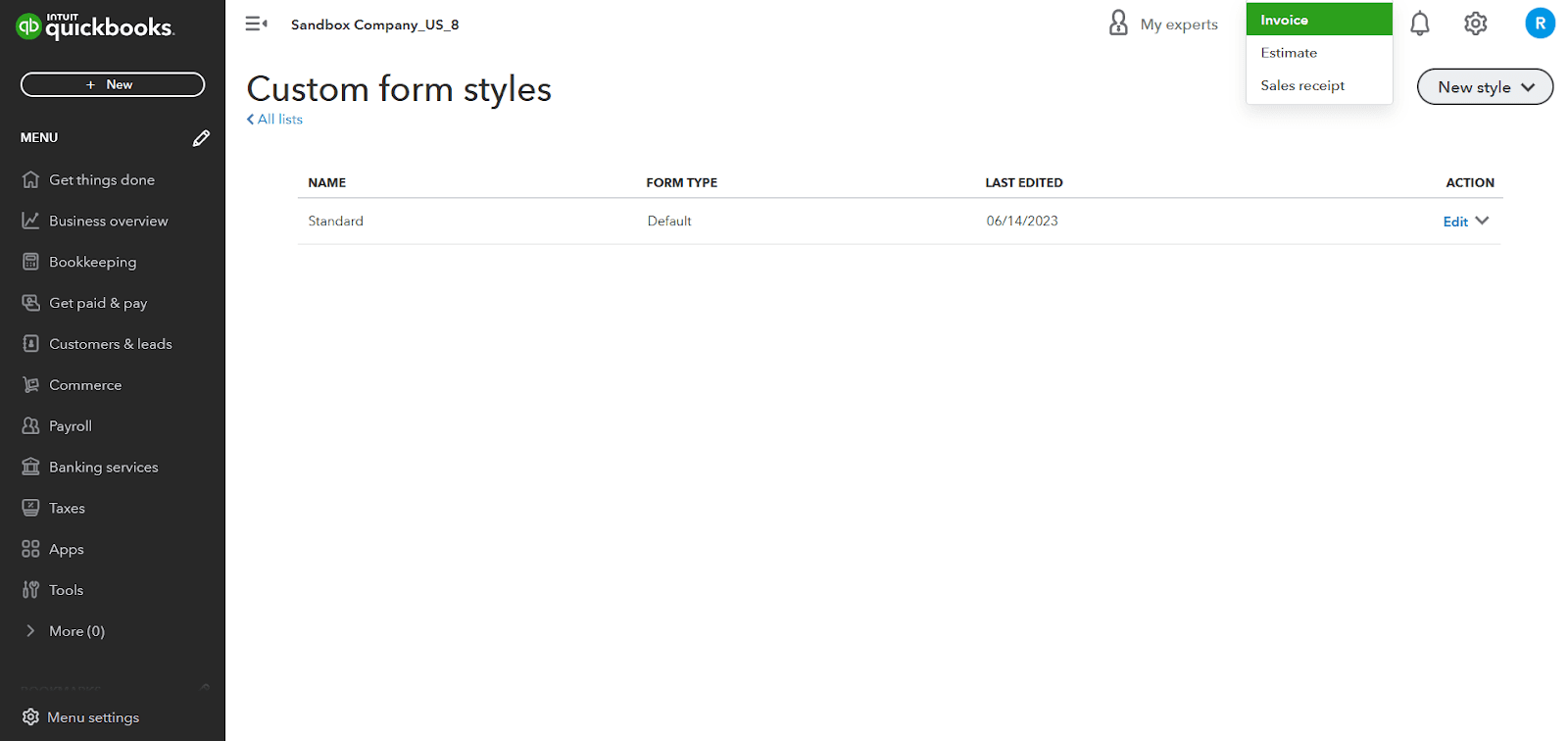 Step 2: Choose the Form to Customize