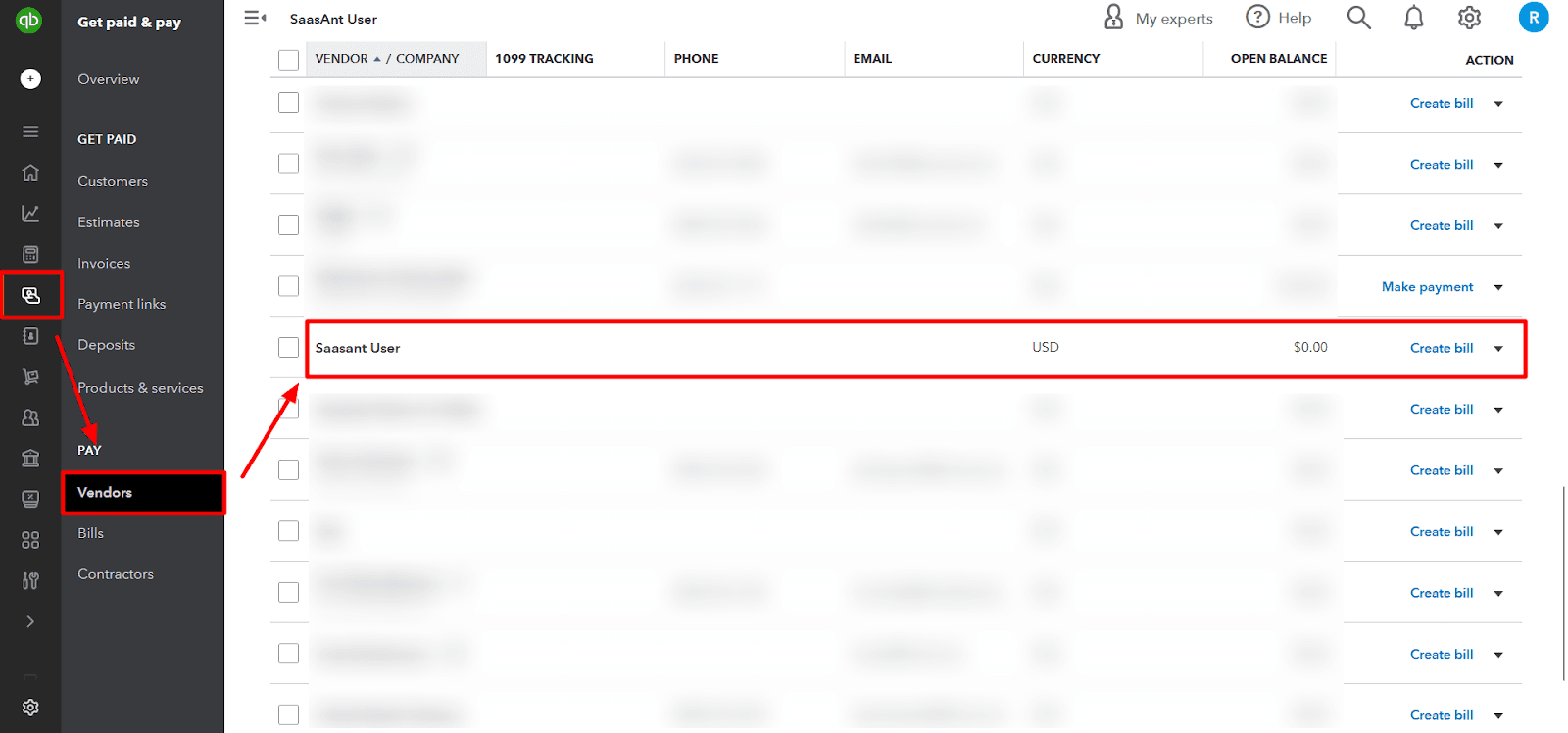 Mapping 1099 Accounts with QuickBooks Online