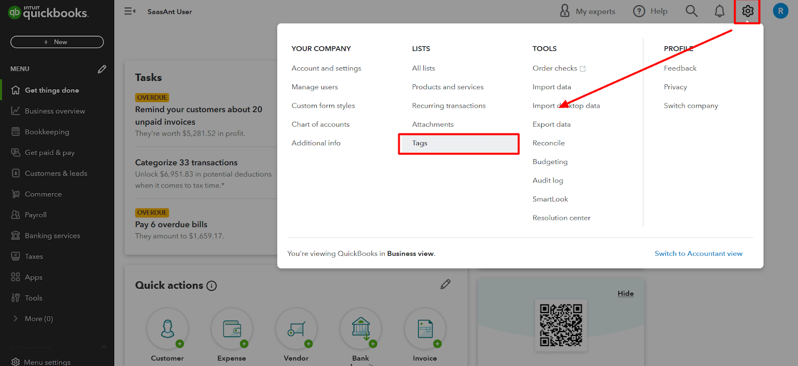 Creating Tags