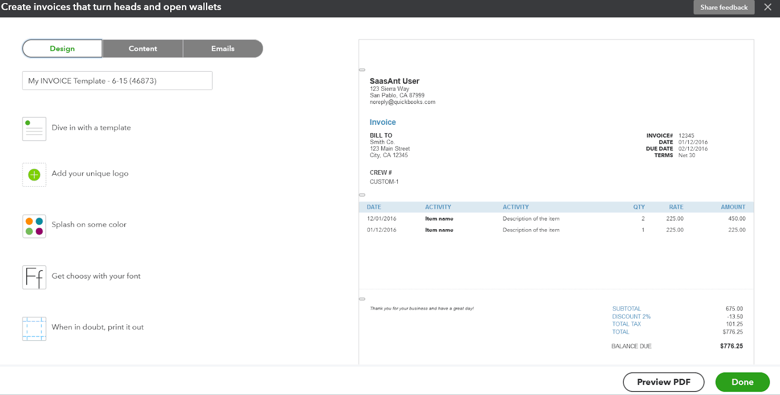Step 3: Customize the Form Layout