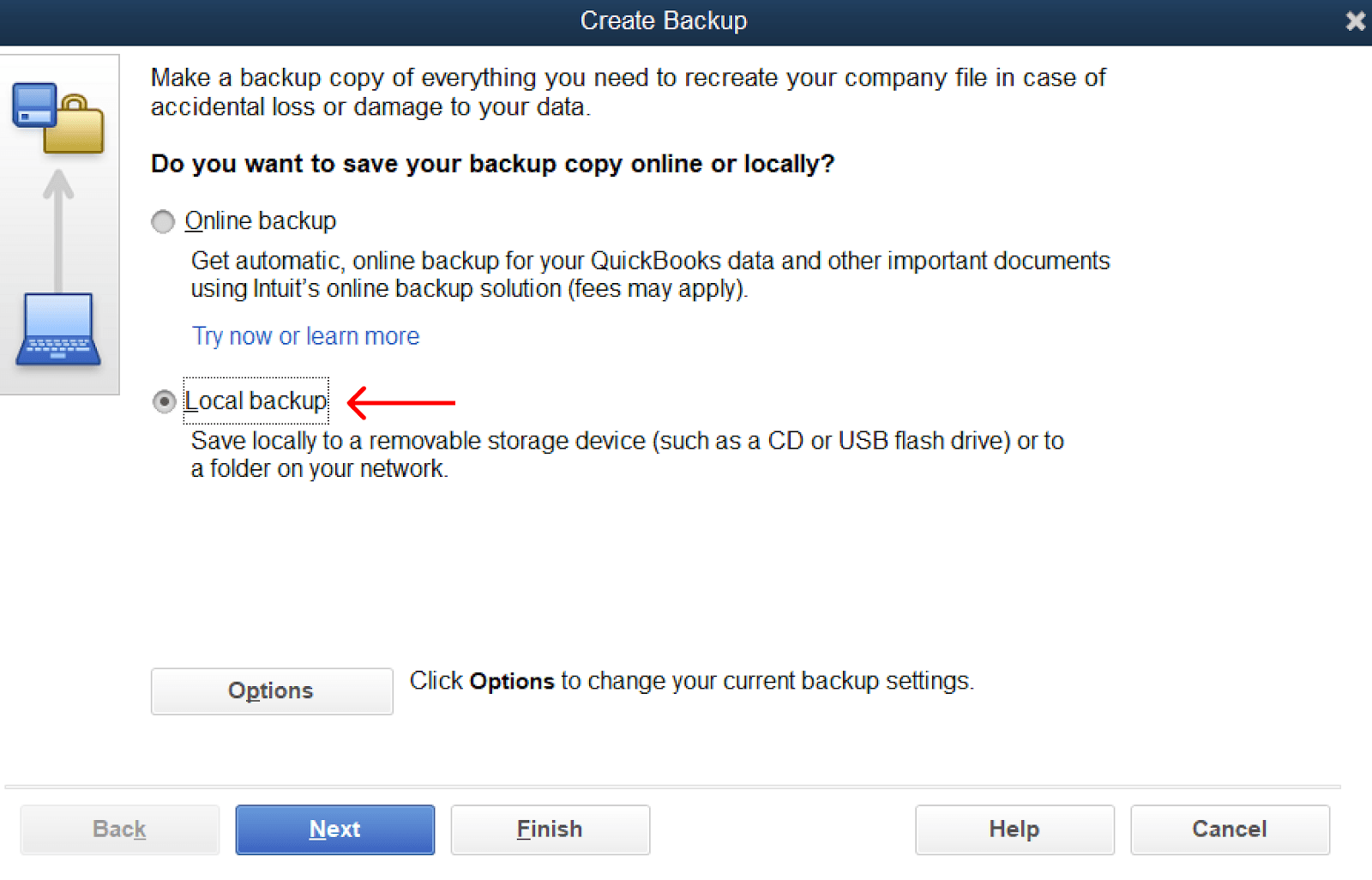 Choose a Backup Method