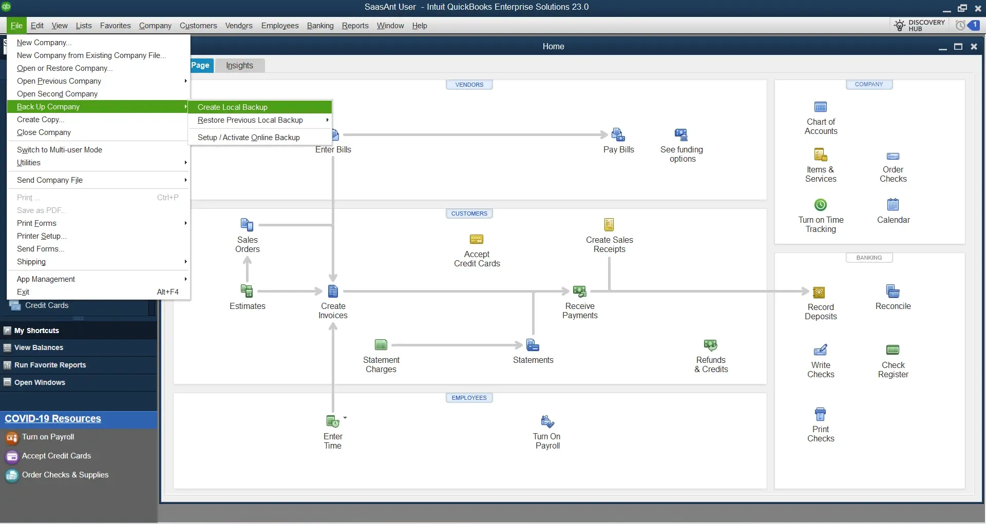 backup data before moving quickbooks