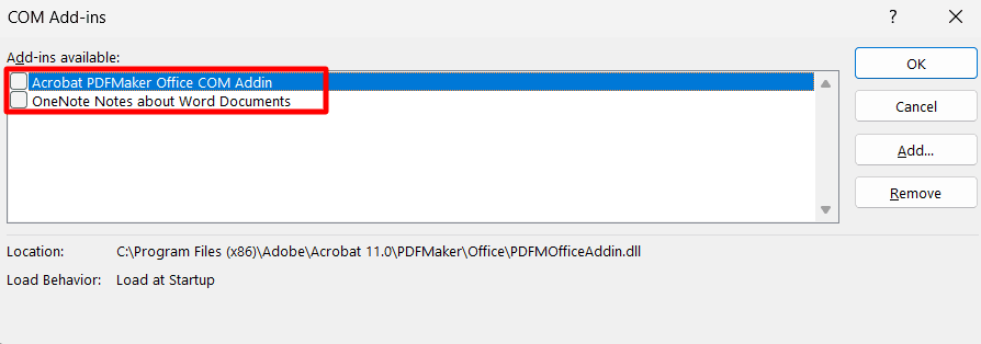 Deselect All Checkboxes