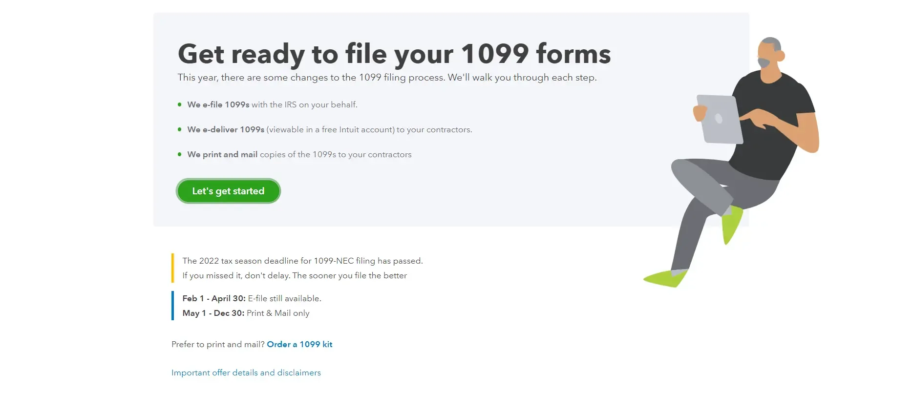 get ready to file your 1099 forms