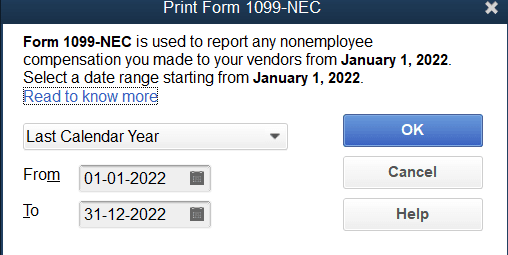 print form 1099-NEC