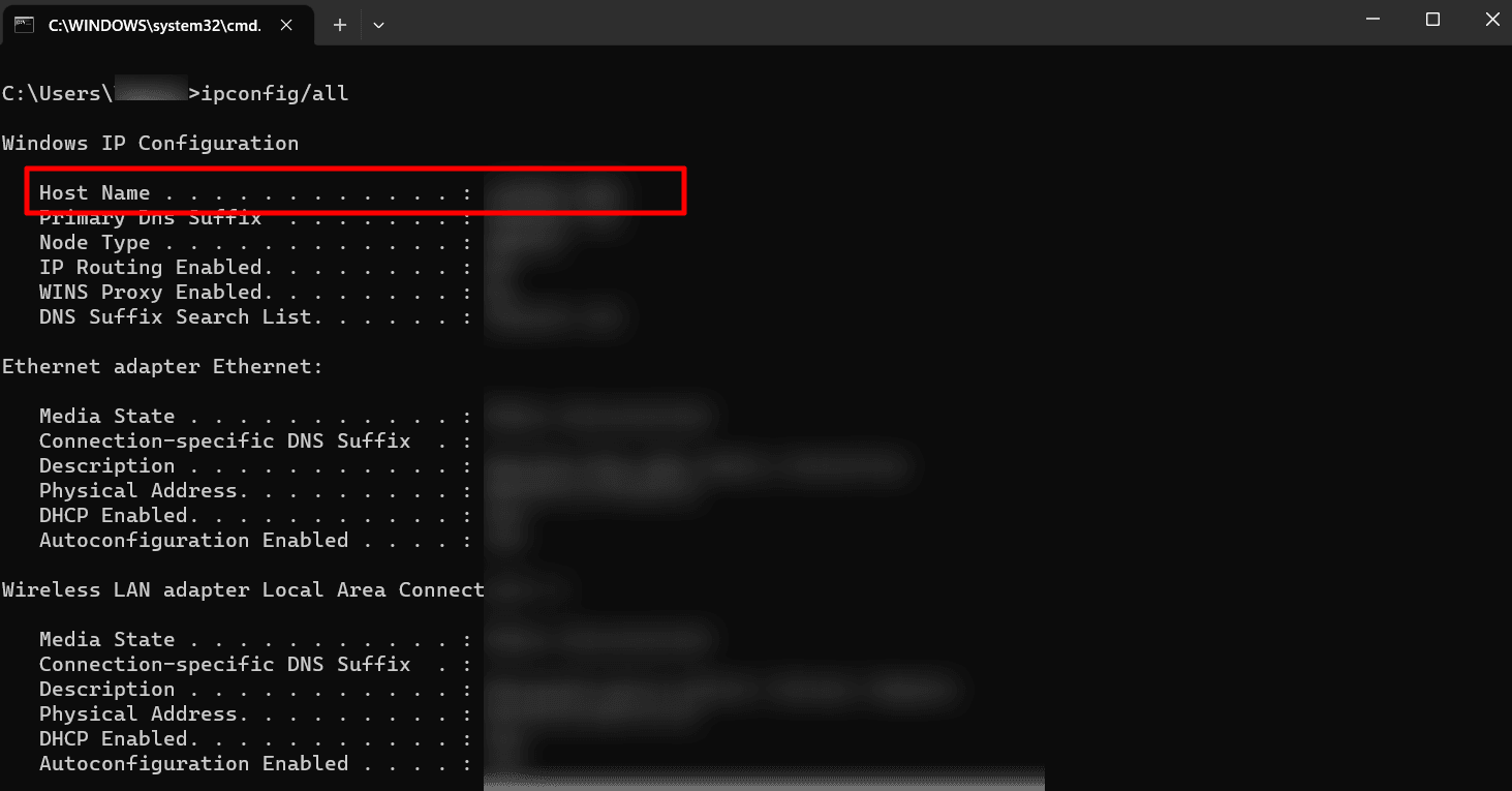 Alter the Hostname & IP Address