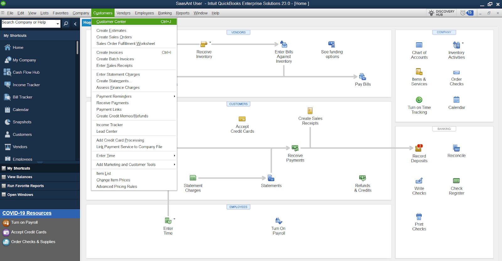 Access the Estimates Feature