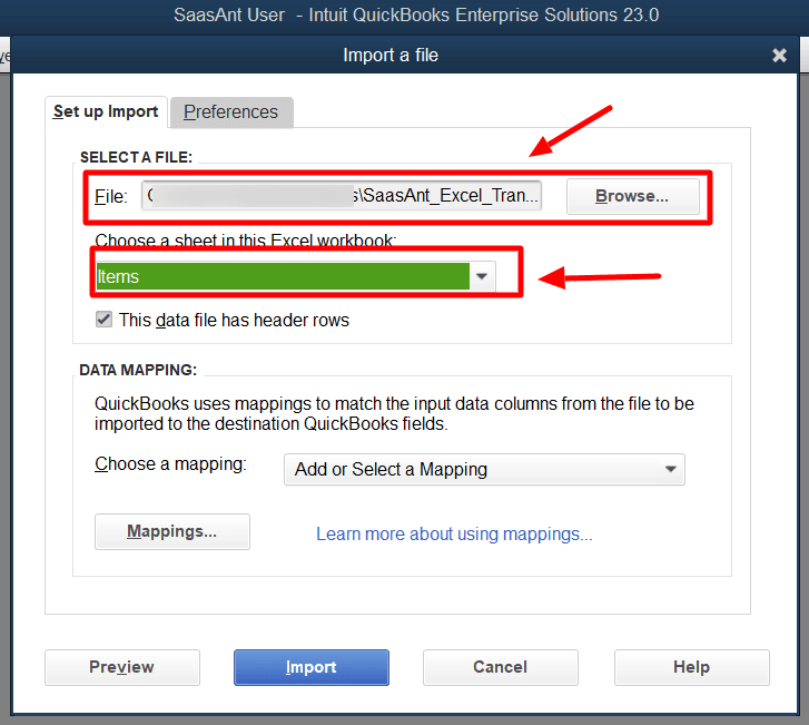 Locate Excel File: