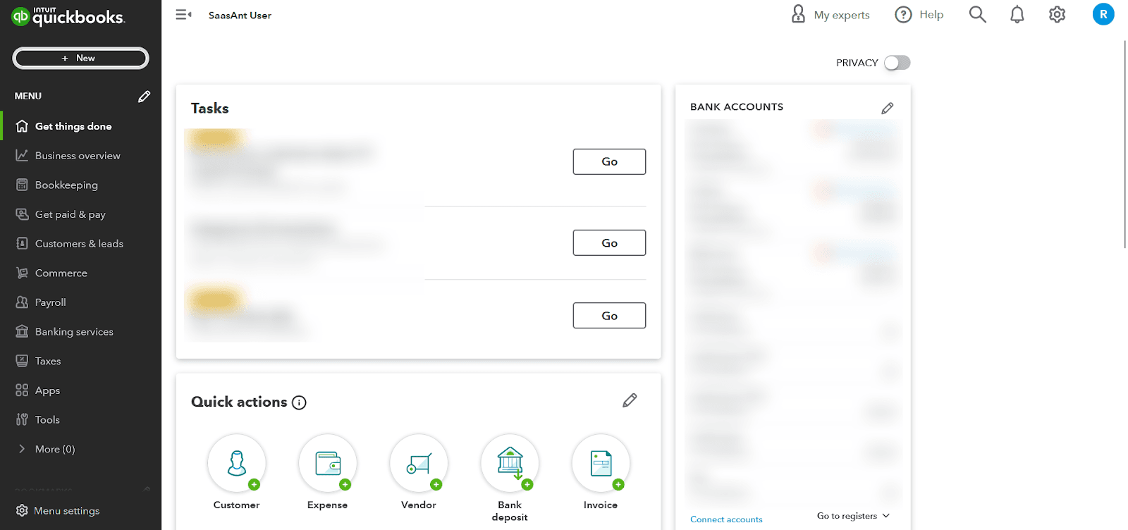 Sign In to QuickBooks Online