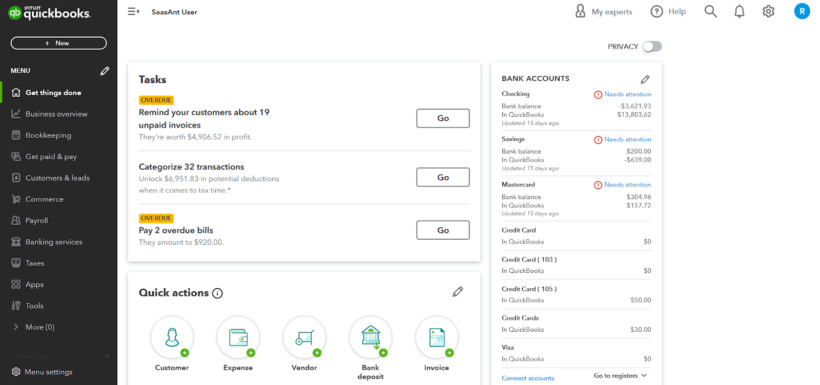 Log in to Your QuickBooks Online Account