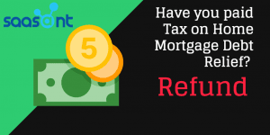 refund home mortgage debt tax
