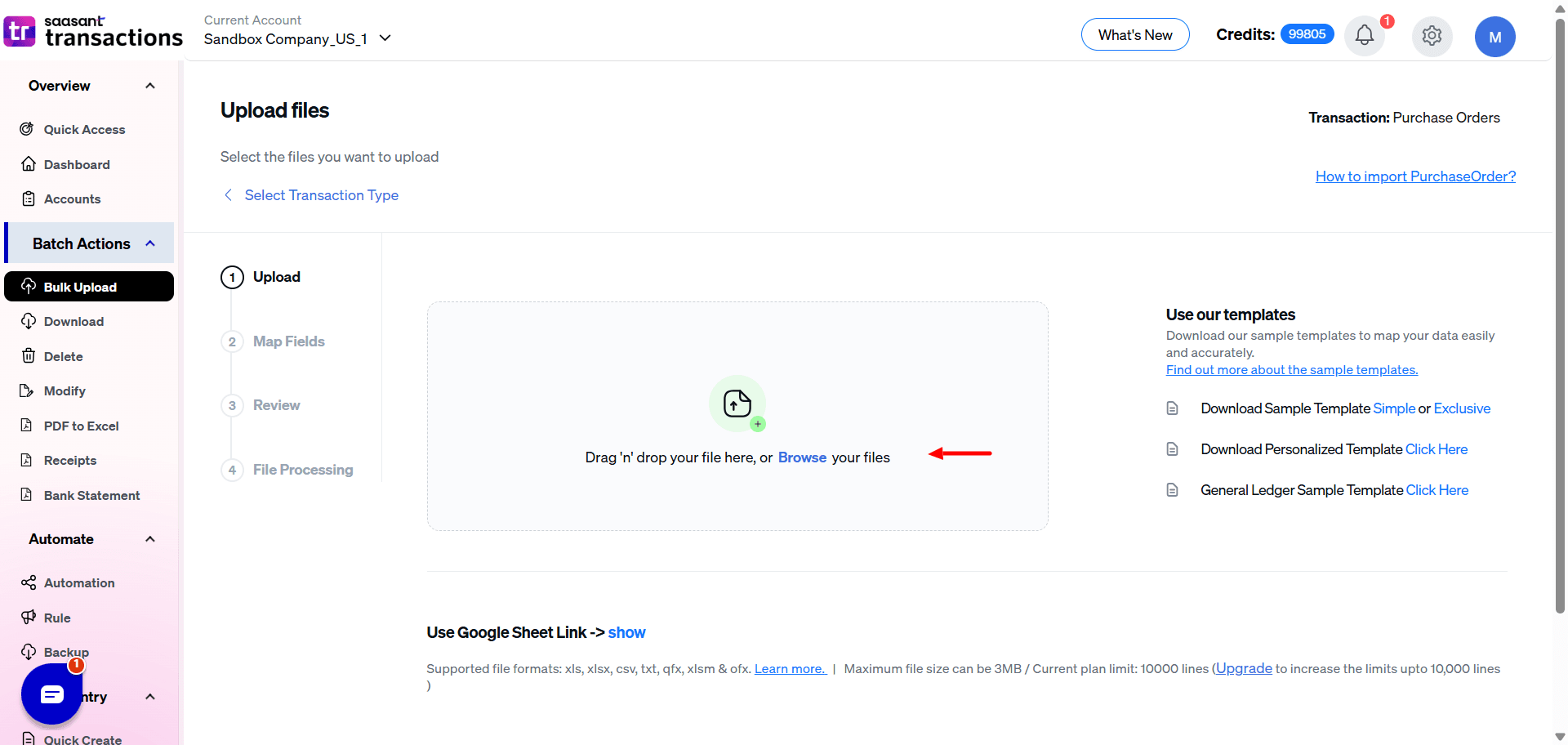 Import Purchase Order Browse - SaasAnt Transactions.png