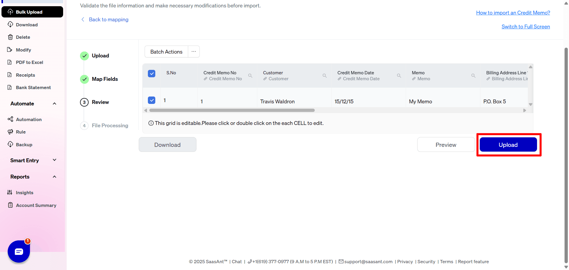 Upload Credit Memos - SaasAnt Transactions.png