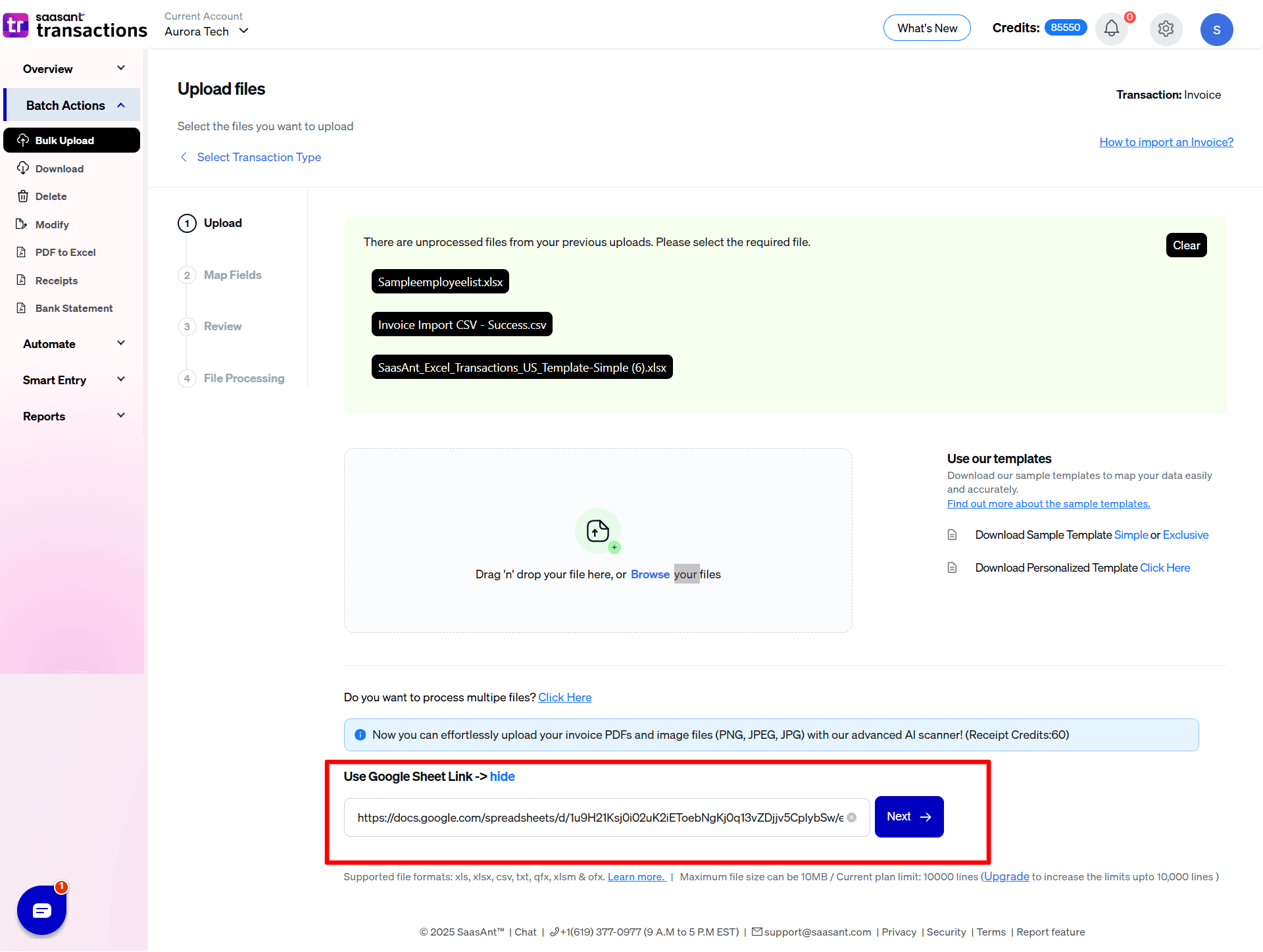 Browse Google Sheet Link - SaasAnt Transactions.png