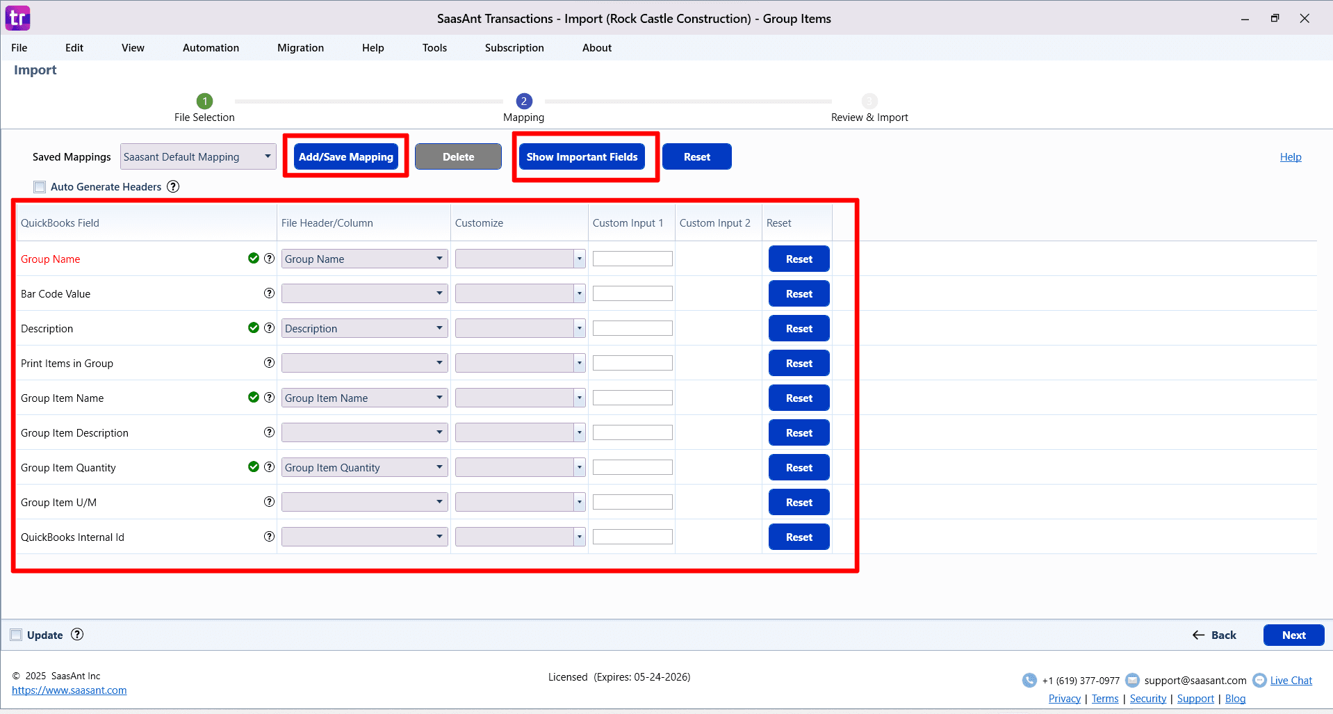 Mapping Item Group - SaasAnt Transactions Desktop.png