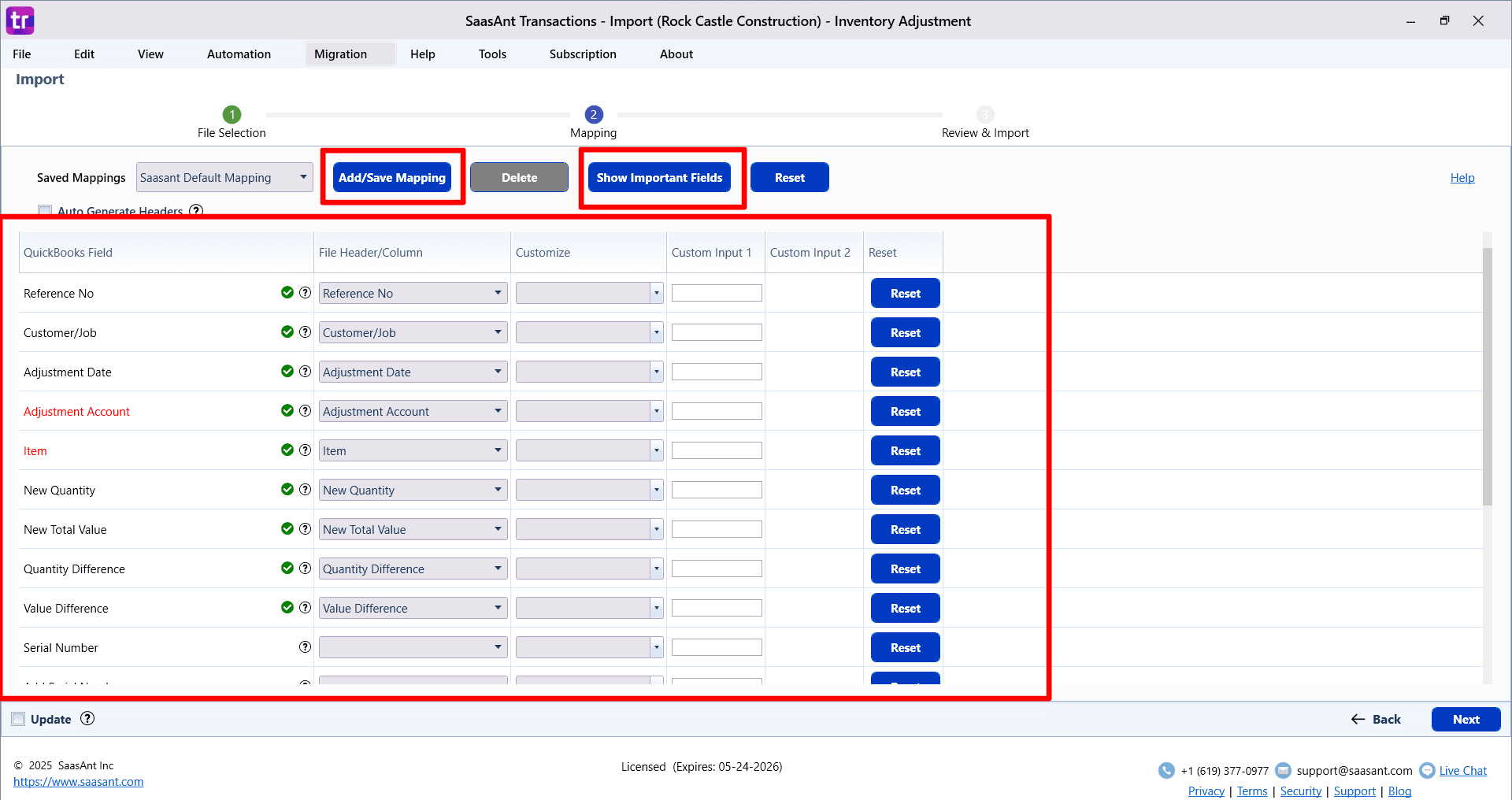 Mappping Inventory Adjustment - SaasAnt Transactions Desktop.png