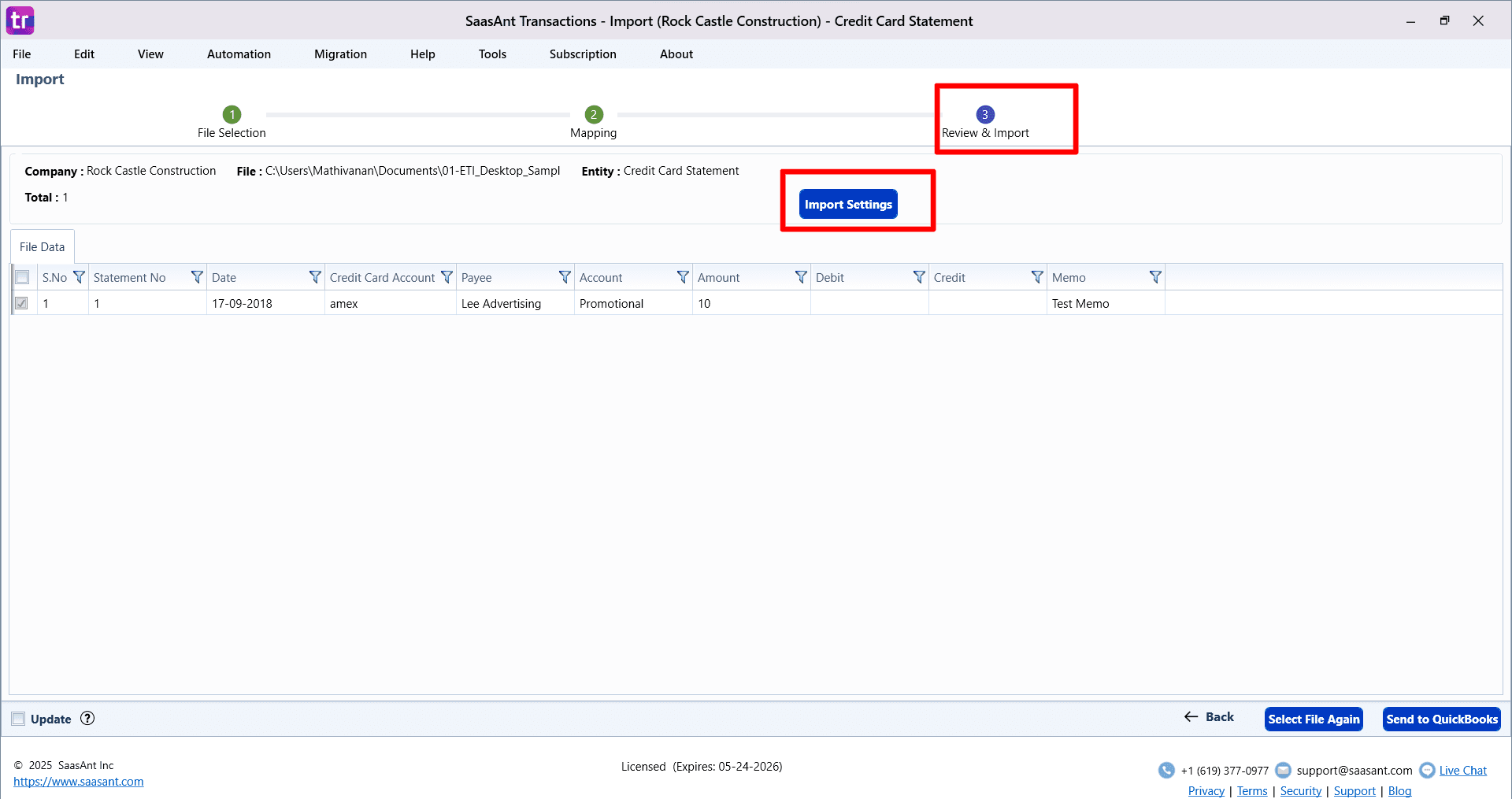 Review Credit Card Transactions - SaasAnt Transactions Desktop.png