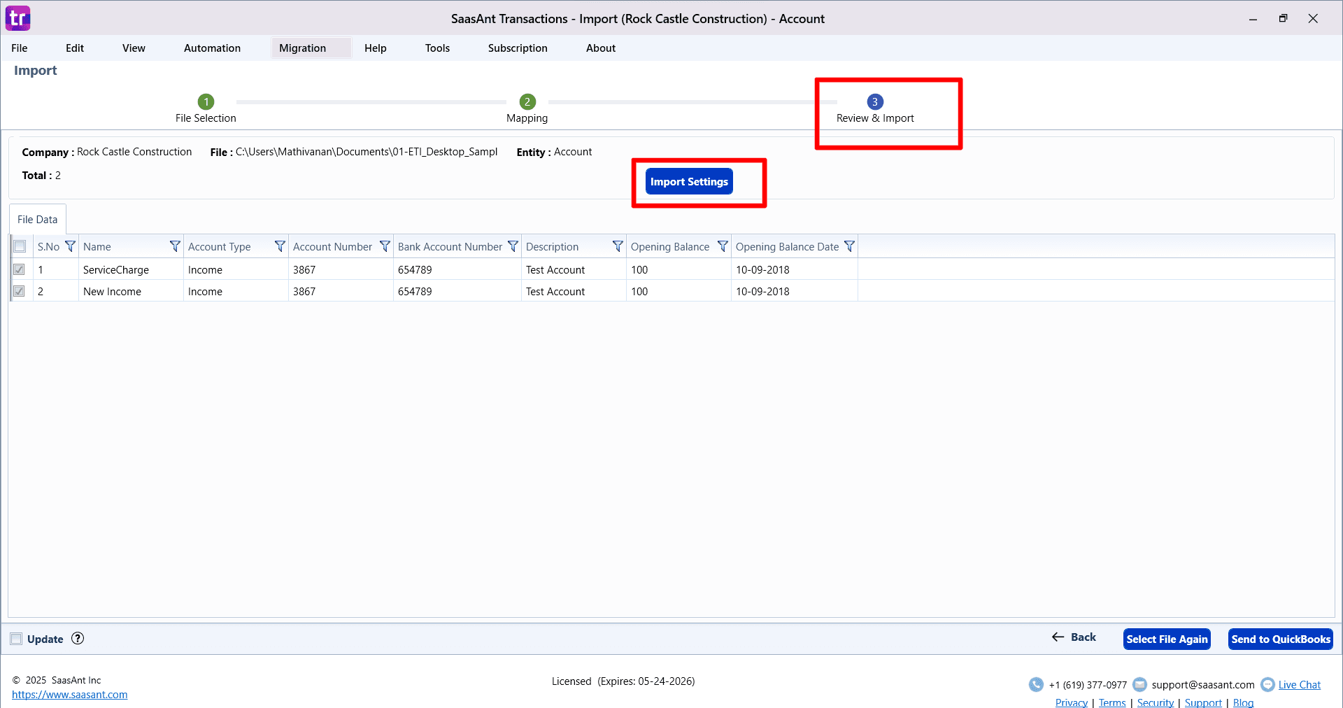 Review Chart of Accounts - SaasAnt Transactions Desktop.png
