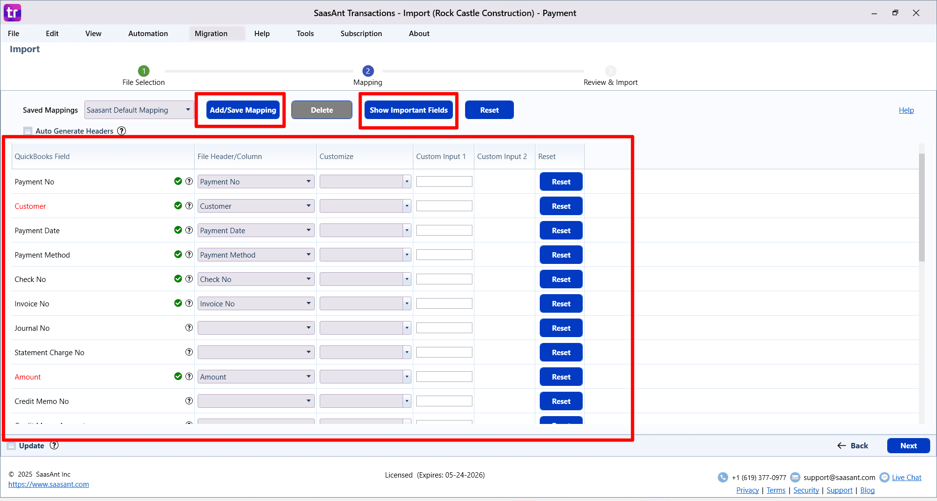 Mapping Receive Payment - SaasAnt Transactions Desktop.png