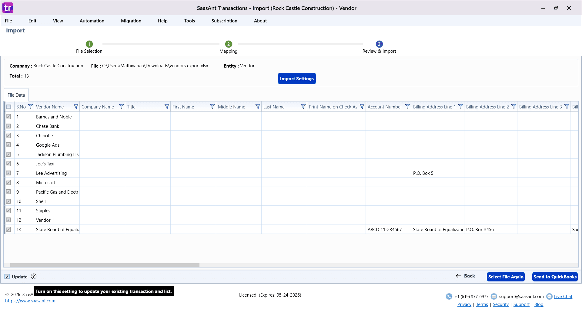 editing vendor list in quickbooks desktop by uploading edited file.png