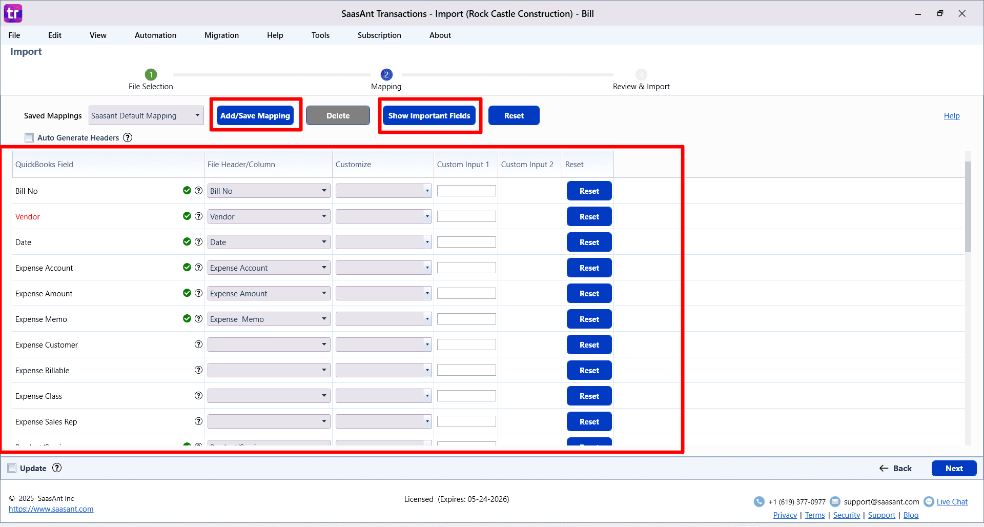 Mapping Bills - SaasAnt Transactions Desktop.png