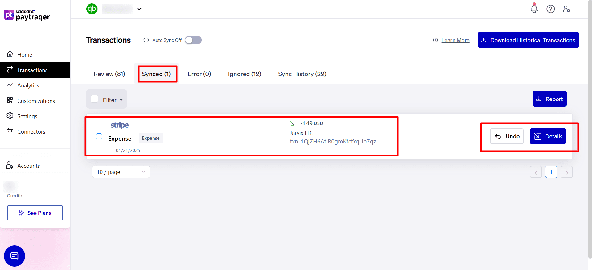 Stripe Synced Expense Transactions in PayTraQer.png