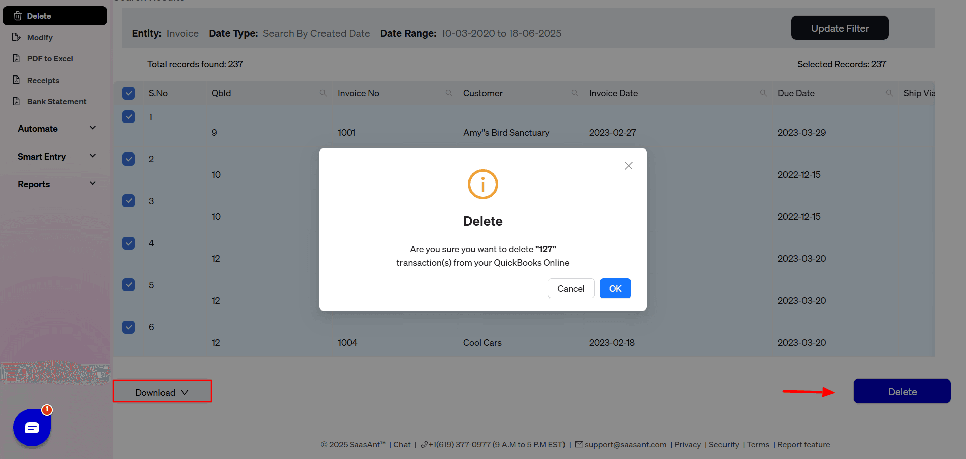 Delete Invoices Download - SaasAnt transactions.png