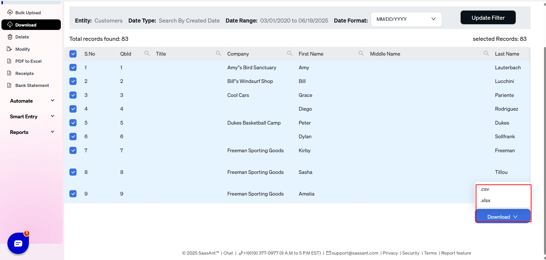 Download Customerlist - SaasAnt Transactions.png