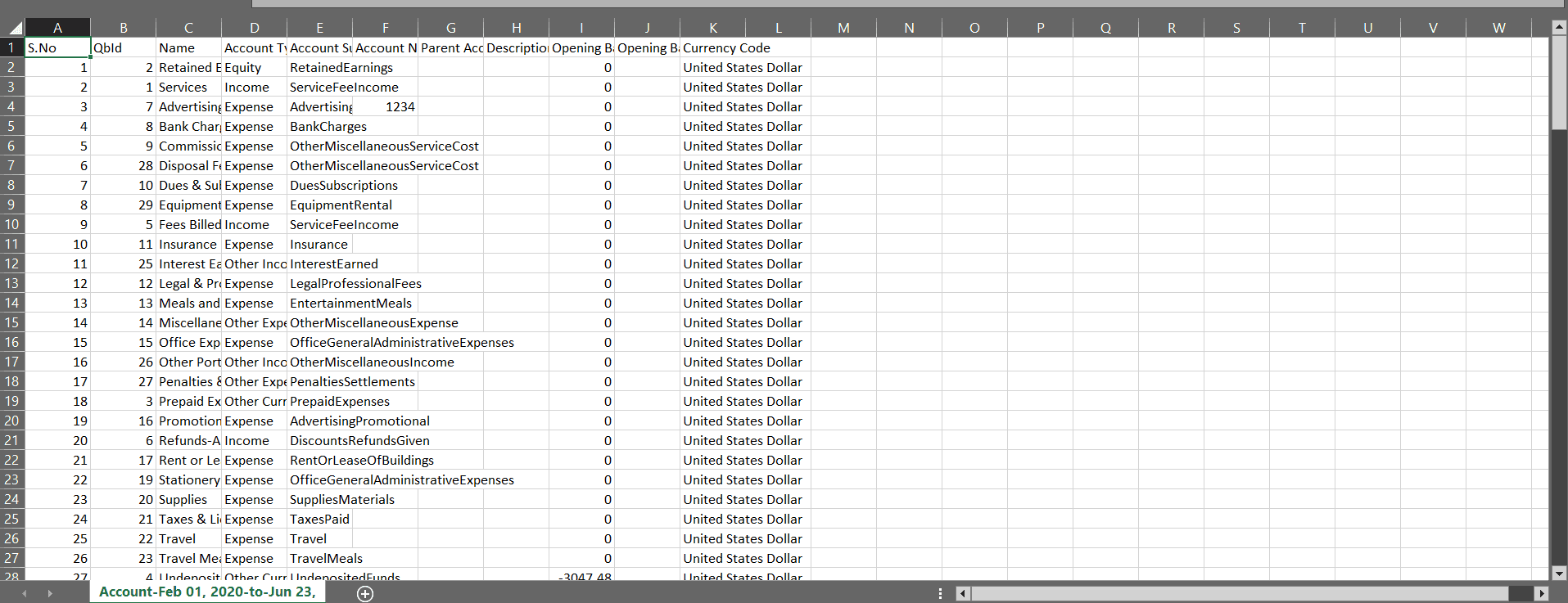 Export Chart of Accounts Excel - SaasAnt Transactions.png
