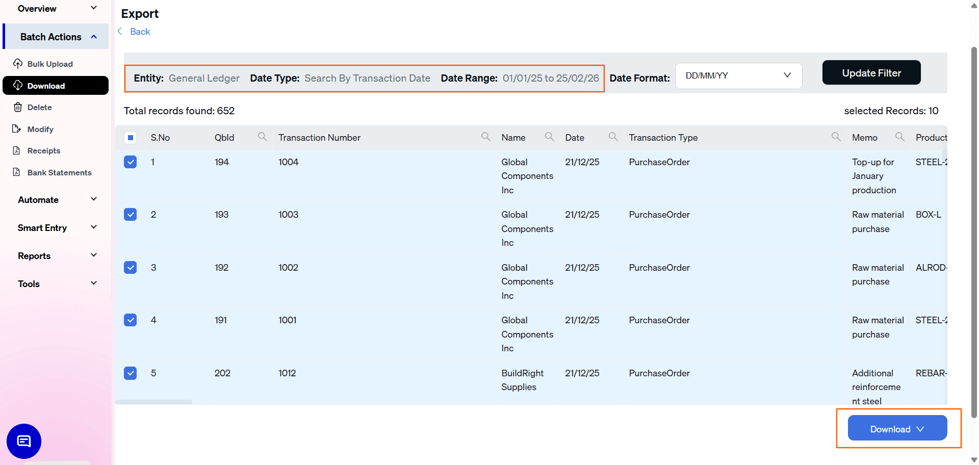 Export General Ledger in Excel or Csv.png