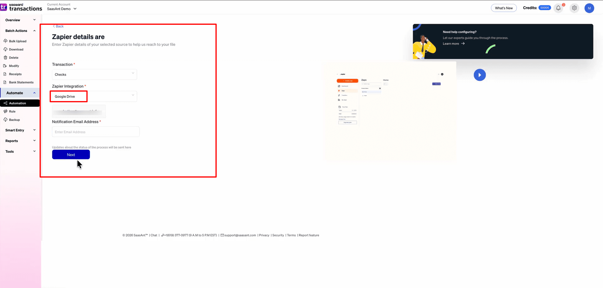 Give Zapier Details in SaasAnt Transactions Online.png